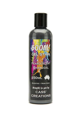 BOOM GEL STAIN - PEARLESCENT CHARCOAL