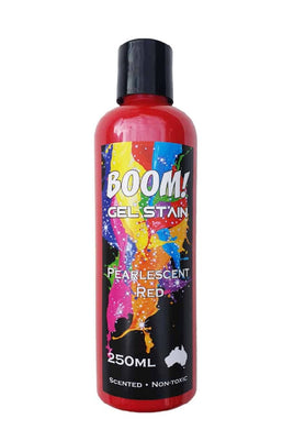 BOOM GEL STAIN - PEARLESCENT RED