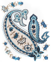 Blue Paisley