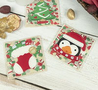 EXPRESS -  PROJECT 91 - Confetti Christmas Coasters