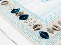Geometric Fringe Quilt