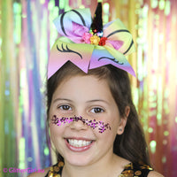 Glitter Girl Unicorn Glitter – Pink Stars