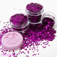Glitter Girl Unicorn Glitter – Pink Stars