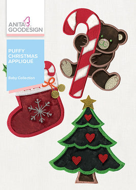 Mini - Baby Puffy Christmas Applique