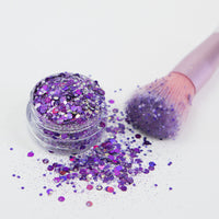 Glitter Girl Unicorn Glitter – Purple Pantone