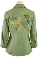 Nouveau Birds & Leaves