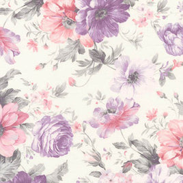 RK17099-200  Woodside Blossom / Cream (per Metre)