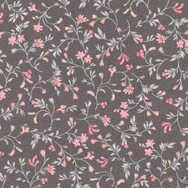 RK17102-184  Woodside Blossom / Black (per Metre)