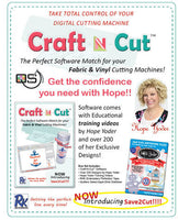 Quilters Select Craft N Cut Software