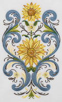 ROSEMALING SUNFLOWERS