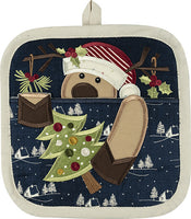 EXPRESS -  PROJECT 92 - Holiday Peeking Pot Holders