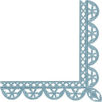 PROJECT - Seasonal Napkin Rings & Lace Borders (P)