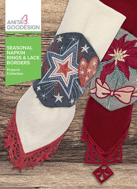 PROJECT - Seasonal Napkin Rings & Lace Borders (P)