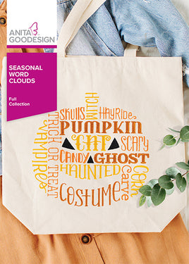 Seasonal Word Clouds