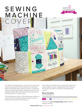 Patchwork Sewing Machine Cover