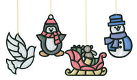 PJ's Stained Glass Ornaments