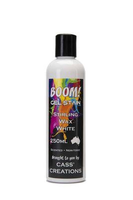 BOOM GEL STAIN - STIRLING WAX WHITE