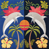 Mini - Tropical Mirrored Blocks