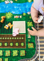 TRAIN TRACK PLAYMAT