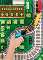 TRAIN TRACK PLAYMAT