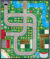 TRAIN TRACK PLAYMAT