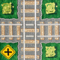 TRAIN TRACK PLAYMAT