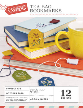 EXPRESS -  PROJECT 138 - Tea Bag Bookmarks