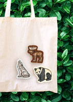 Project - Dimensional Animal Brooches