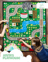 TRAIN TRACK PLAYMAT