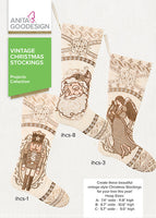 PJ's Vintage Christmas Stockings