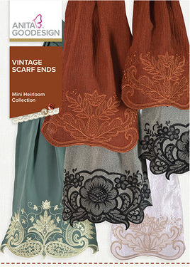 Mini - Vintage Scarf Ends