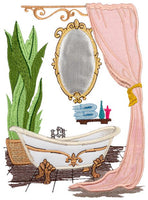 Vintage Powder Room