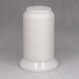 WMWRA - Woolly Metallic Thread - White 500mtr