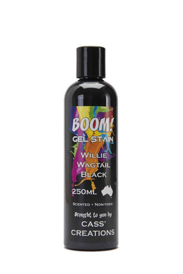 BOOM GEL STAIN - WILLY WAGTAIL BLACK
