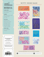 EXPRESS -  PROJECT 129 - Witty Word Bags