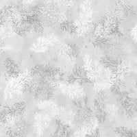 RK16557-186 SILVER Holiday Flourish - Grey/Silver