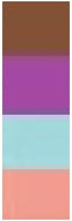 Appli-Stitch Velvet - 4 PACK - ASSORTED COLOURS