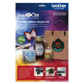 ScanNCut - CAPSKIT1 - Printable Sticker Starter Kit