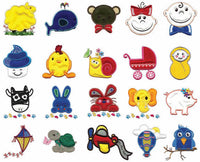 Appli-Stitch: Children's Applique Design Collection