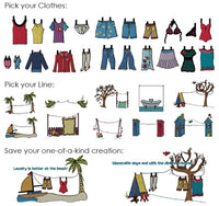 Floriani U-Design It - Clothes Line (FTCU ONLY)