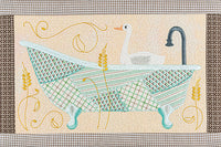 Crazy Blanket Stitch Quilt