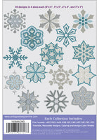Mini - Snowflakes - Embroidered Additions