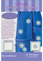 Mini - Snowflakes - Embroidered Additions (P)