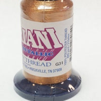 FPTG31 - Floriani Metallic Thread - Bronze 880yds