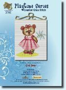 Cross Stitch Kit - Girl Bear