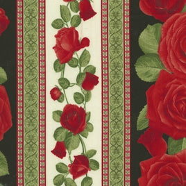 TT5050A 11" Rose Stripe - Glamour Black (per metre)