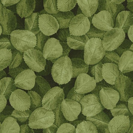 TT5052A Packed Leaves - Glamour Green (per metre)