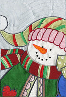 Winter Friends Tile Scene