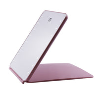 LED Light Up Mirror - Pink