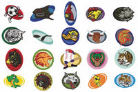 Appli-Stitch: Mascot Applique Design Collection